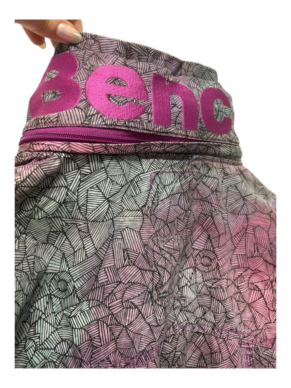 Bench Women's Multicolor Patterned Spring Jacket - Picture 5 of 5